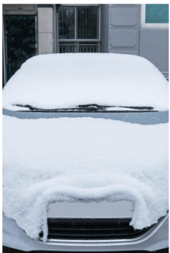 자동차 눈 제거 용품 방법