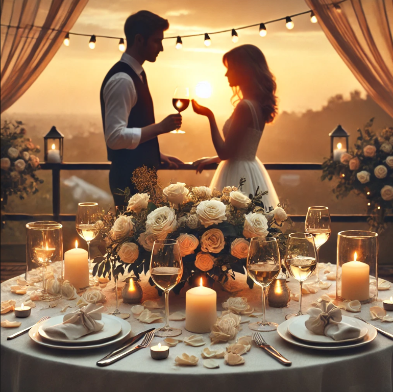 로멘틱한 결혼기념일