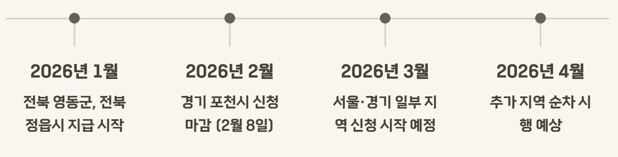 2026년 3차 민생지원금