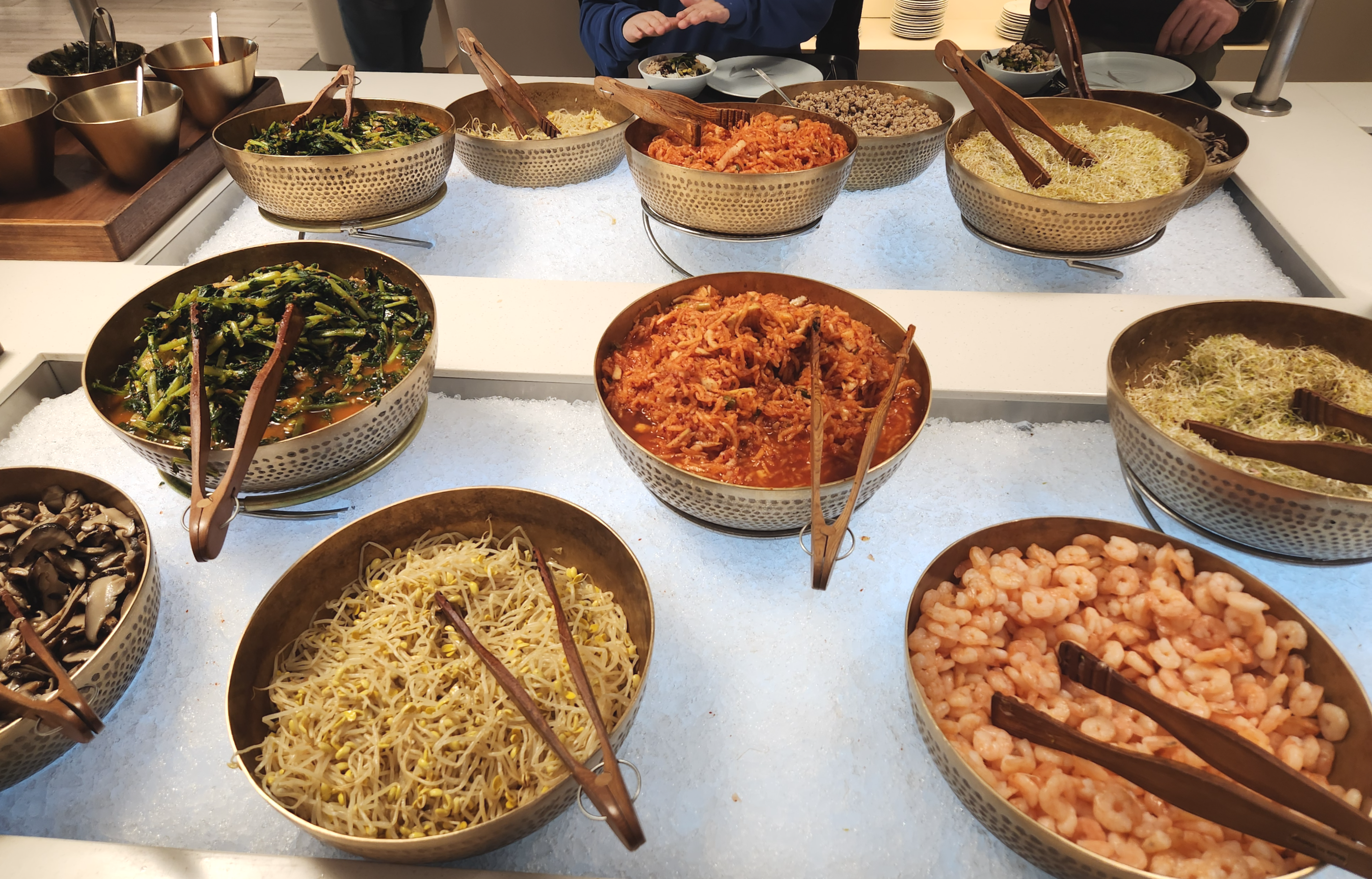 인천공항 대항항공 라운지 비빔밥