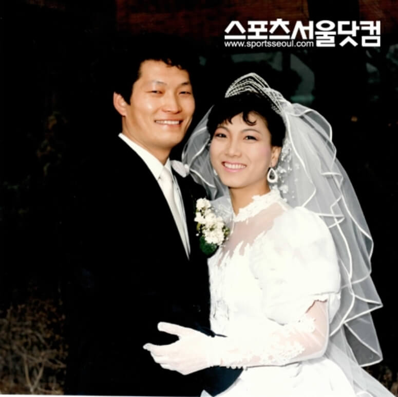 송영길 남영신 결혼사진