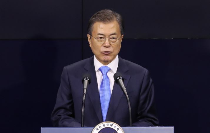 문재인 지지율 중간 비교