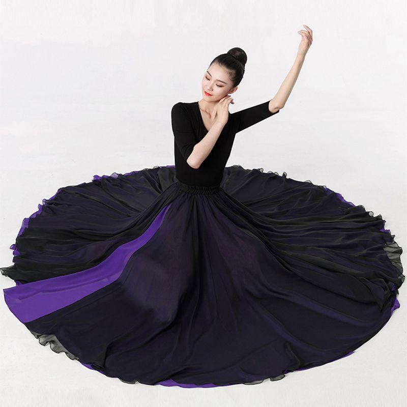 워십복 스커트 입시용 드레스 한국무용 풀치마 연습복