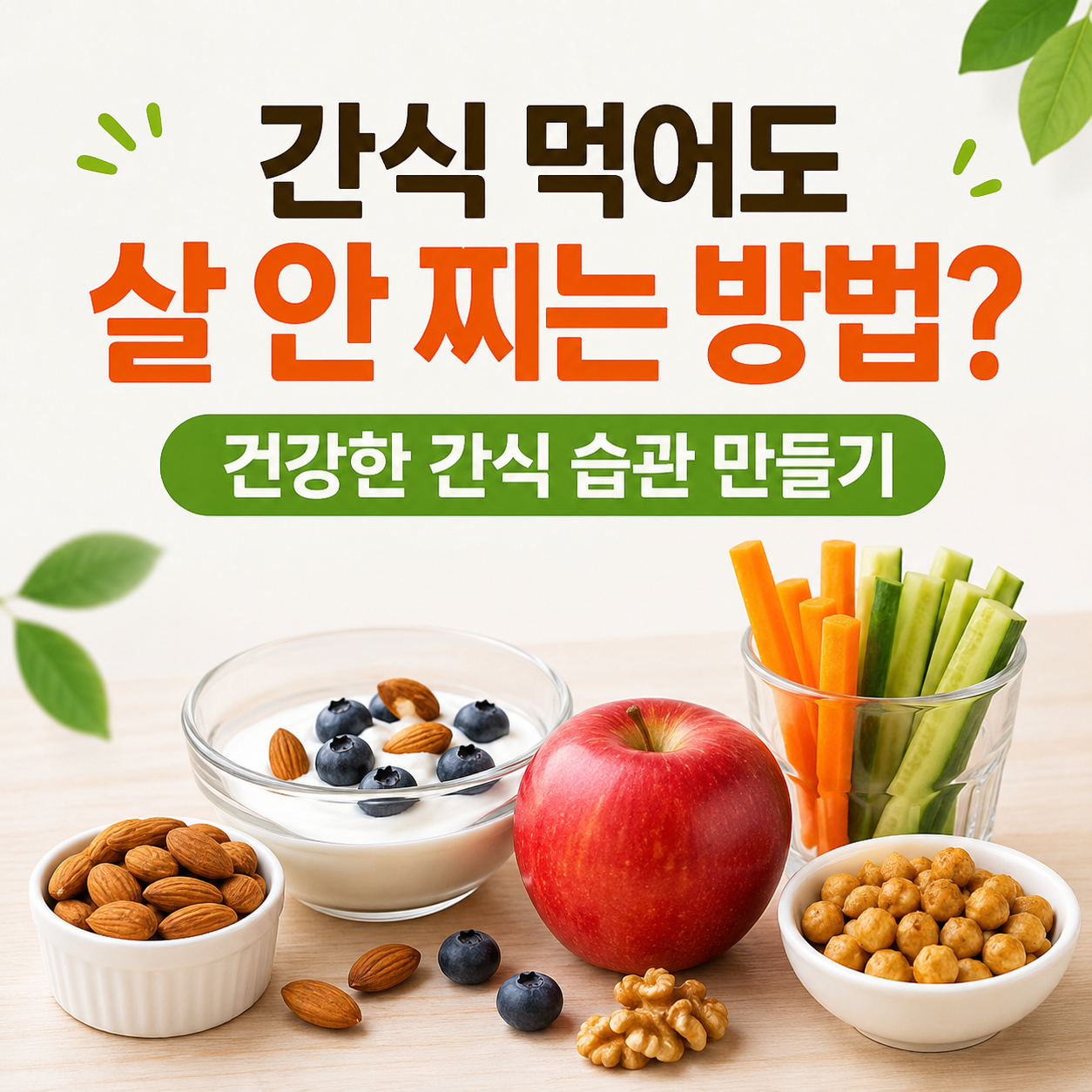 건강한 간식 습관