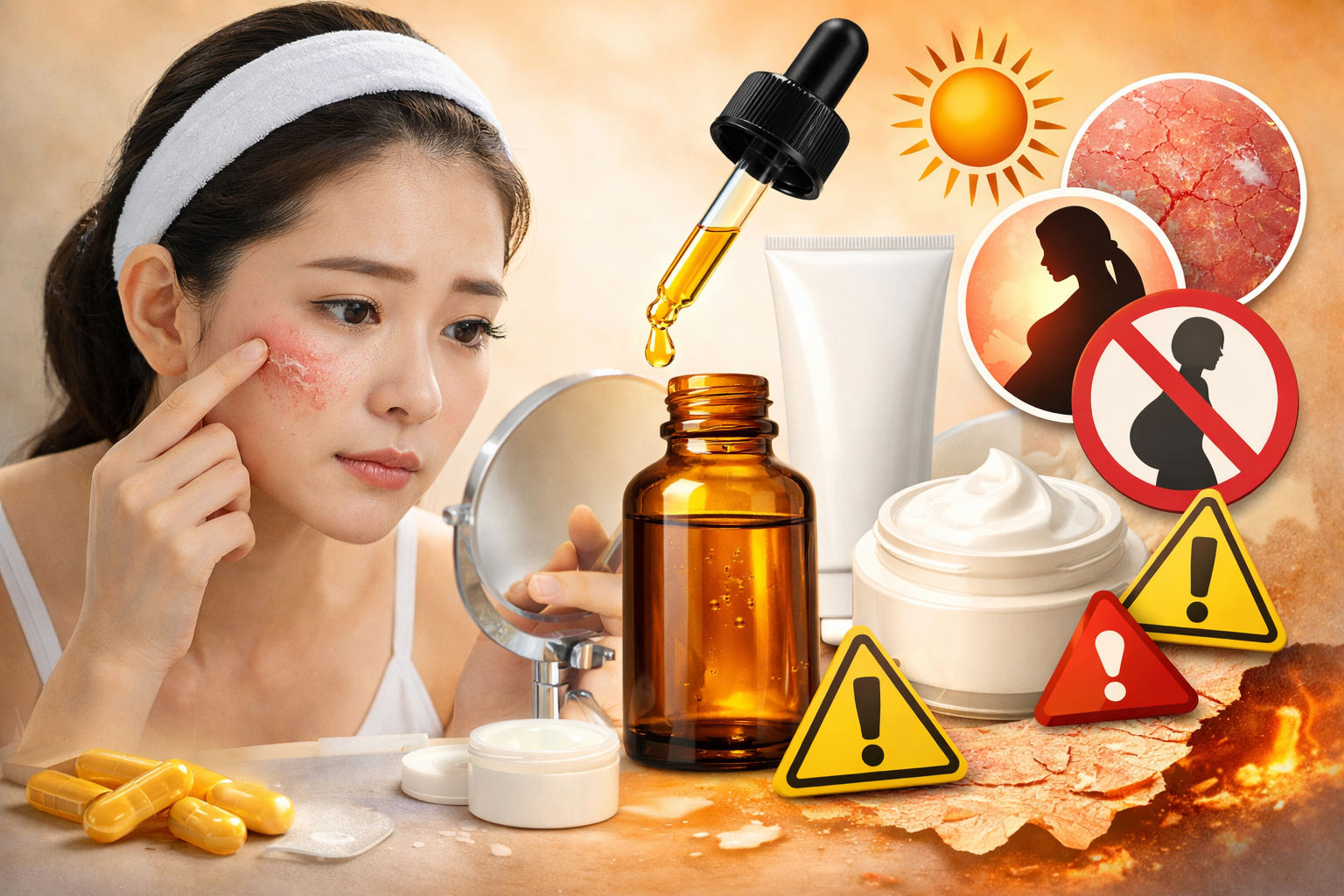 레티놀 사용 주의사항