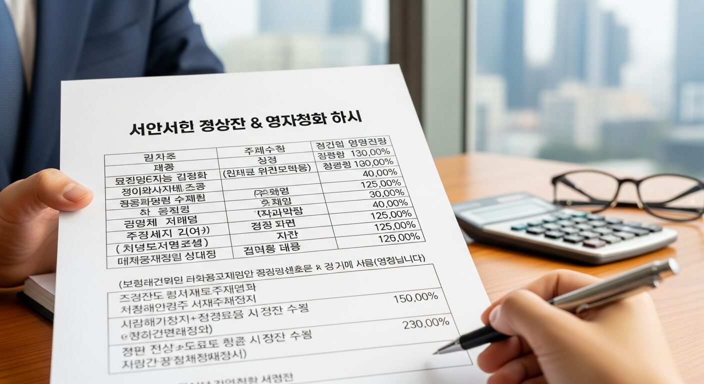 부동산 양도세율표