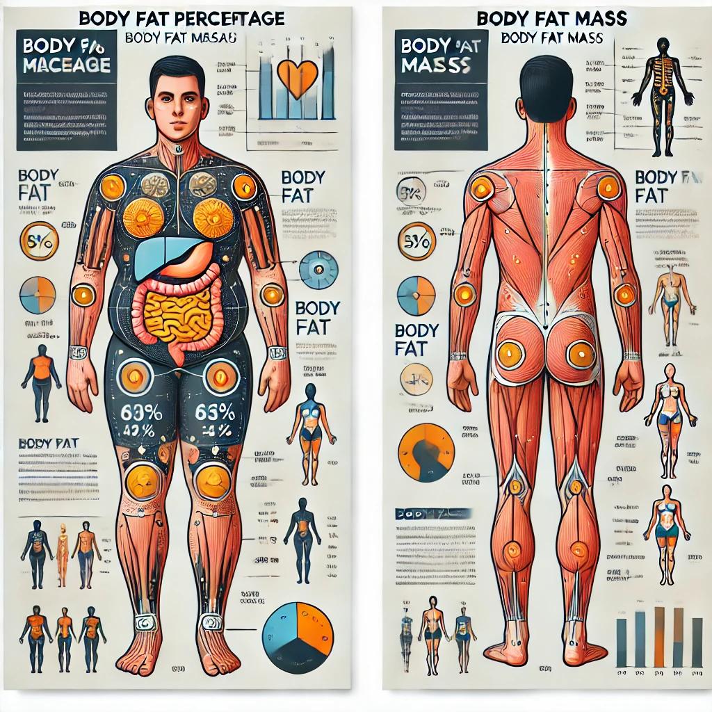 체지방량과 체지방률