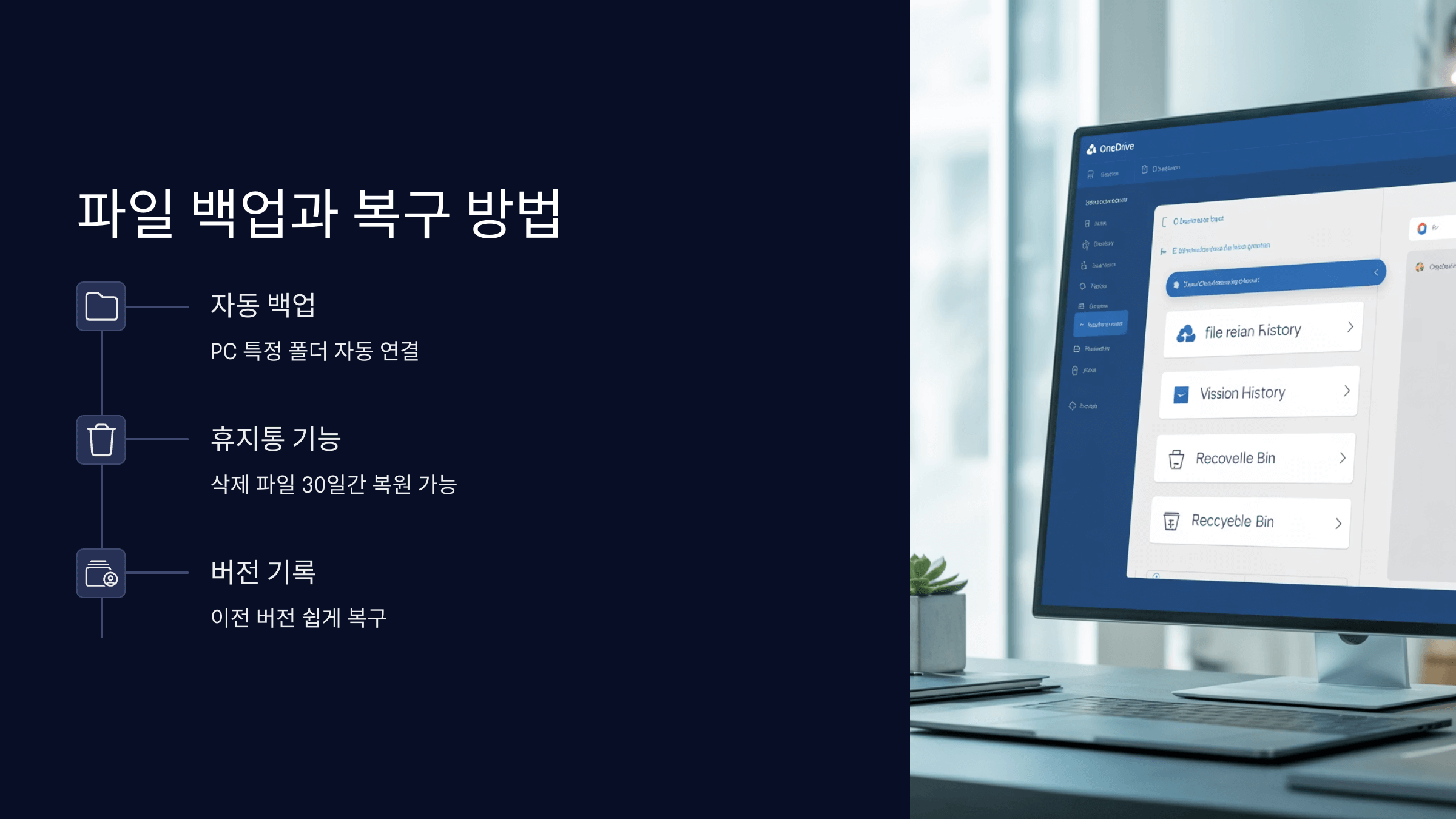 파일 백업과 복구 방법