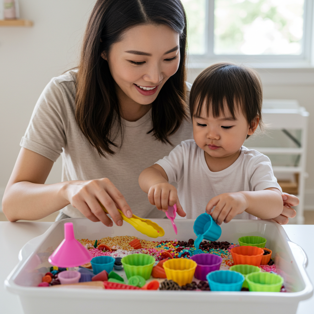 집에서 바로 하는 촉감 놀이 21가지