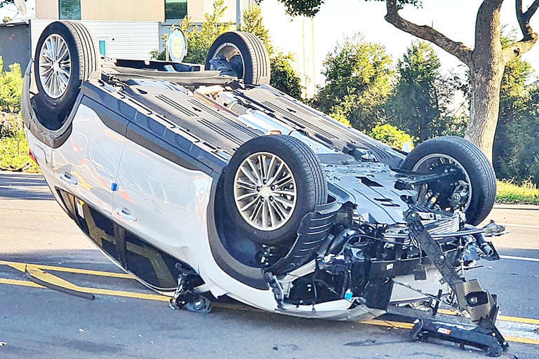 자동차급발진-사고모습