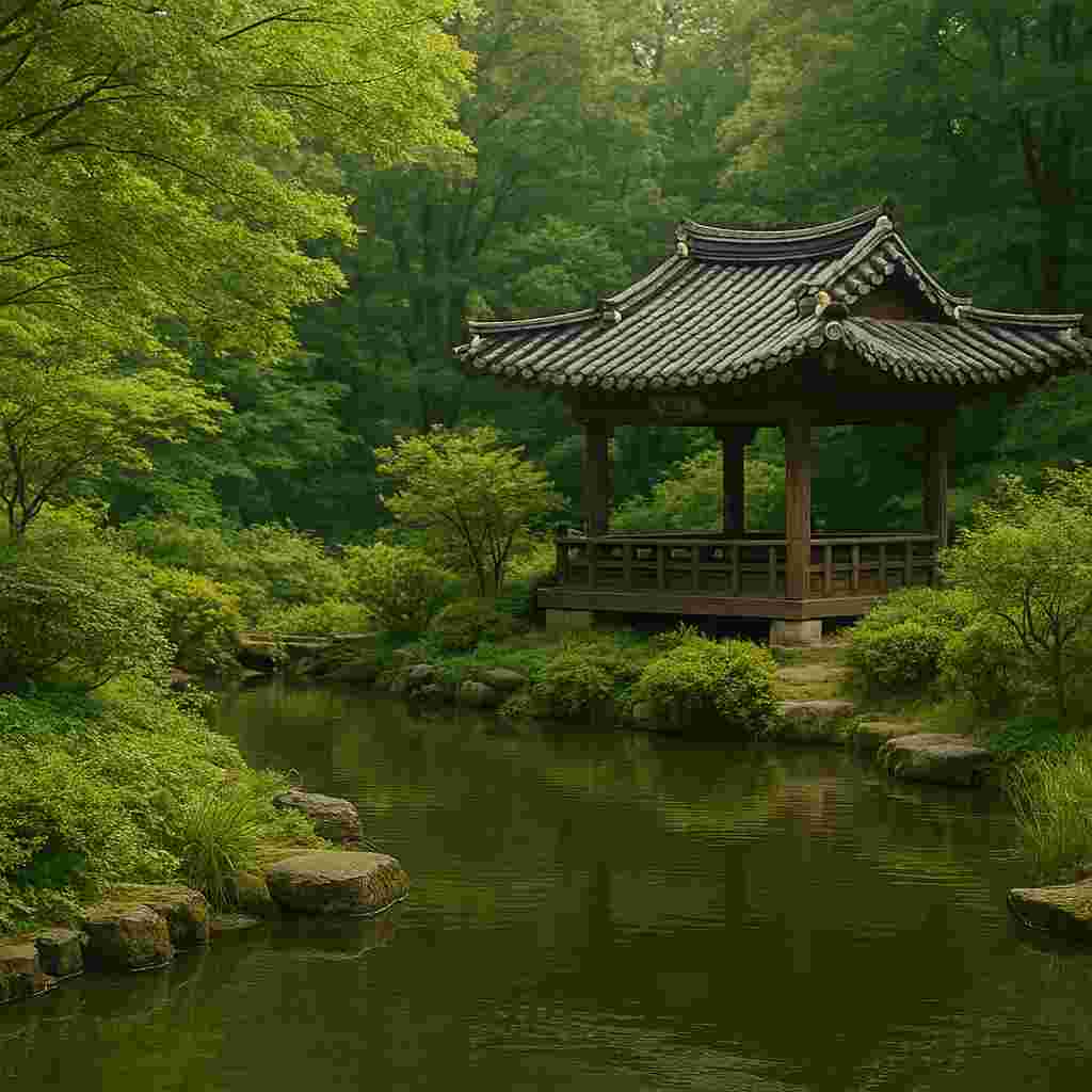 소리로 만든 정원: 정악 속 자연의 구조적 구현