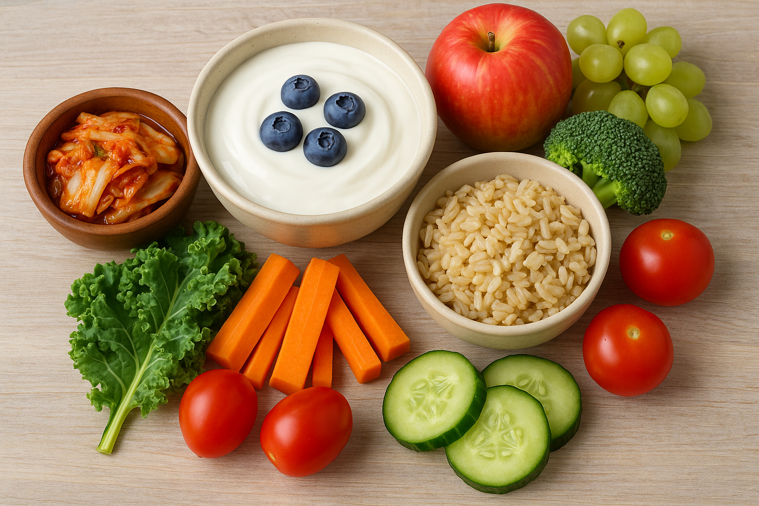 장건강에 도움이 되는 음식