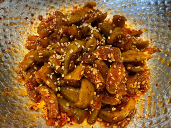 한식 반찬 - 매실장아찌무침