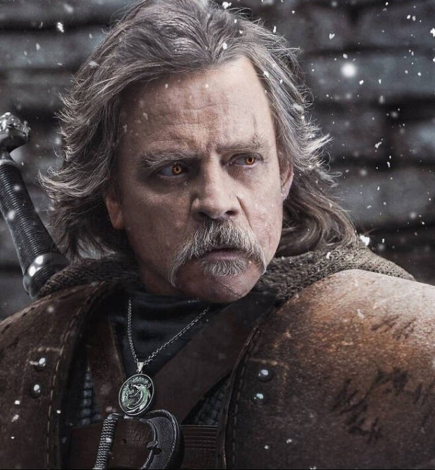 킴 보드니아 배우가 베스미어로 분장한 모습