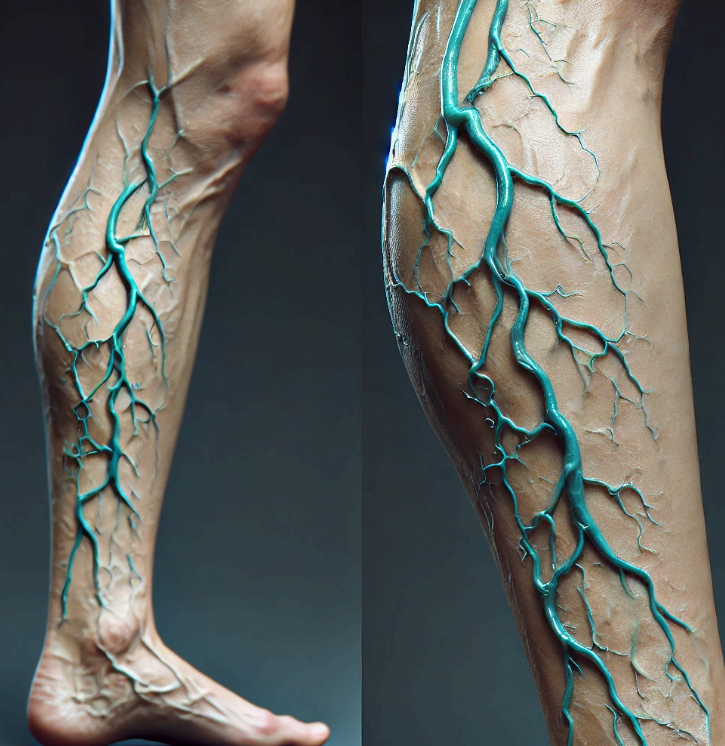 구불구불한 종아리 혈관, 하지정맥류 위험군 알고 증상별 치료방법