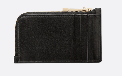 디올 Lady Dior Cosmos 지퍼 카드 지갑 후면