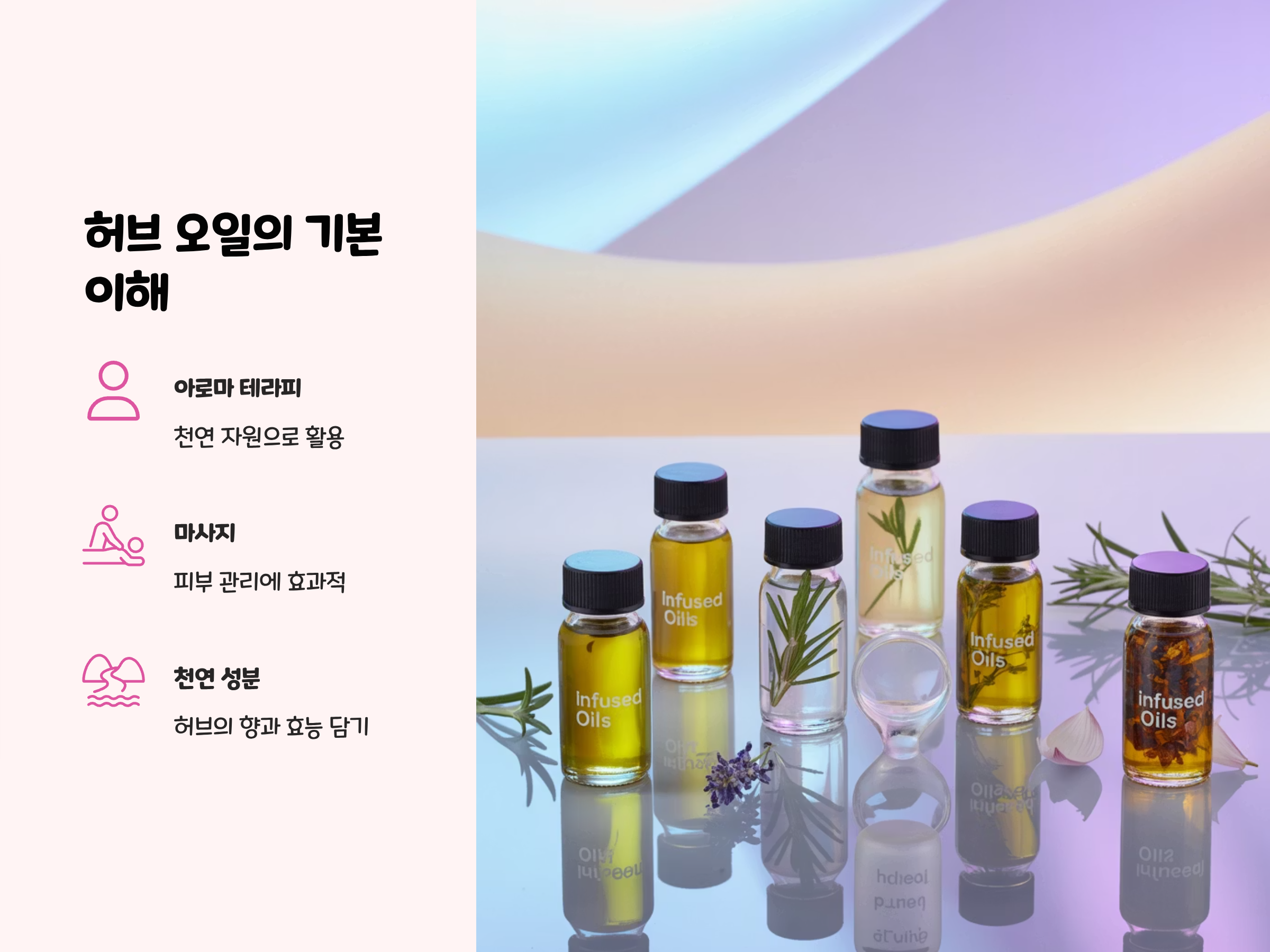 허브 오일 추출의 기본 이해