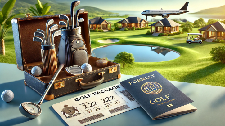 골프 패키지 여행 vs 자유여행 각 장단점 비교 관련 이미지