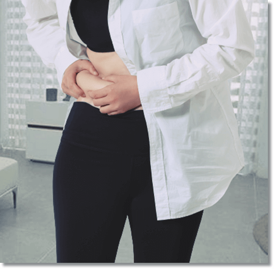 복부 비만 여성