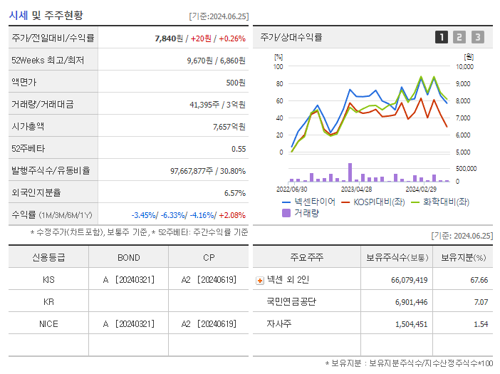 넥센타이어_기업개요