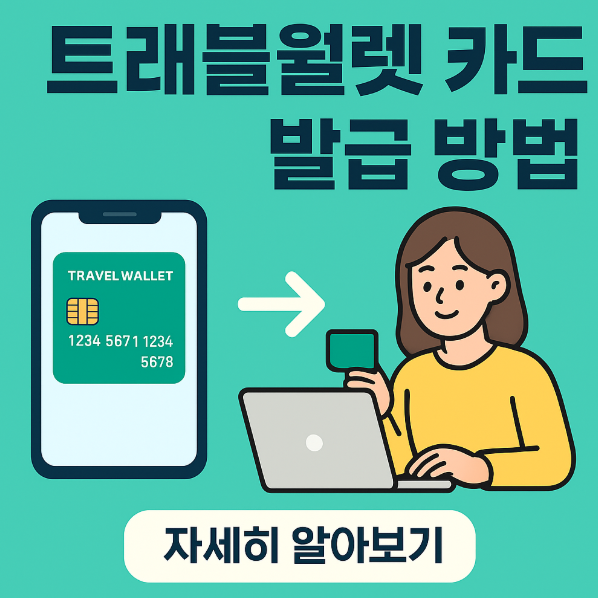 트래블월렛 카드 발급방법