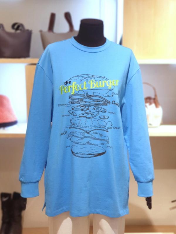 베네통 버거 프린팅 티셔츠 BATS20211