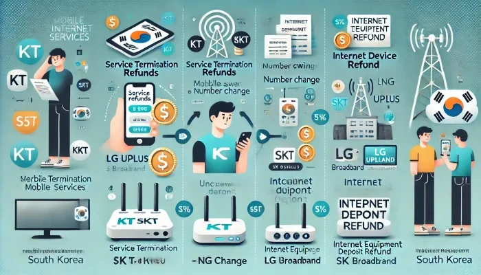 남자가-휴대폰을-들고-통신사-환급금을-알아보는-이미지