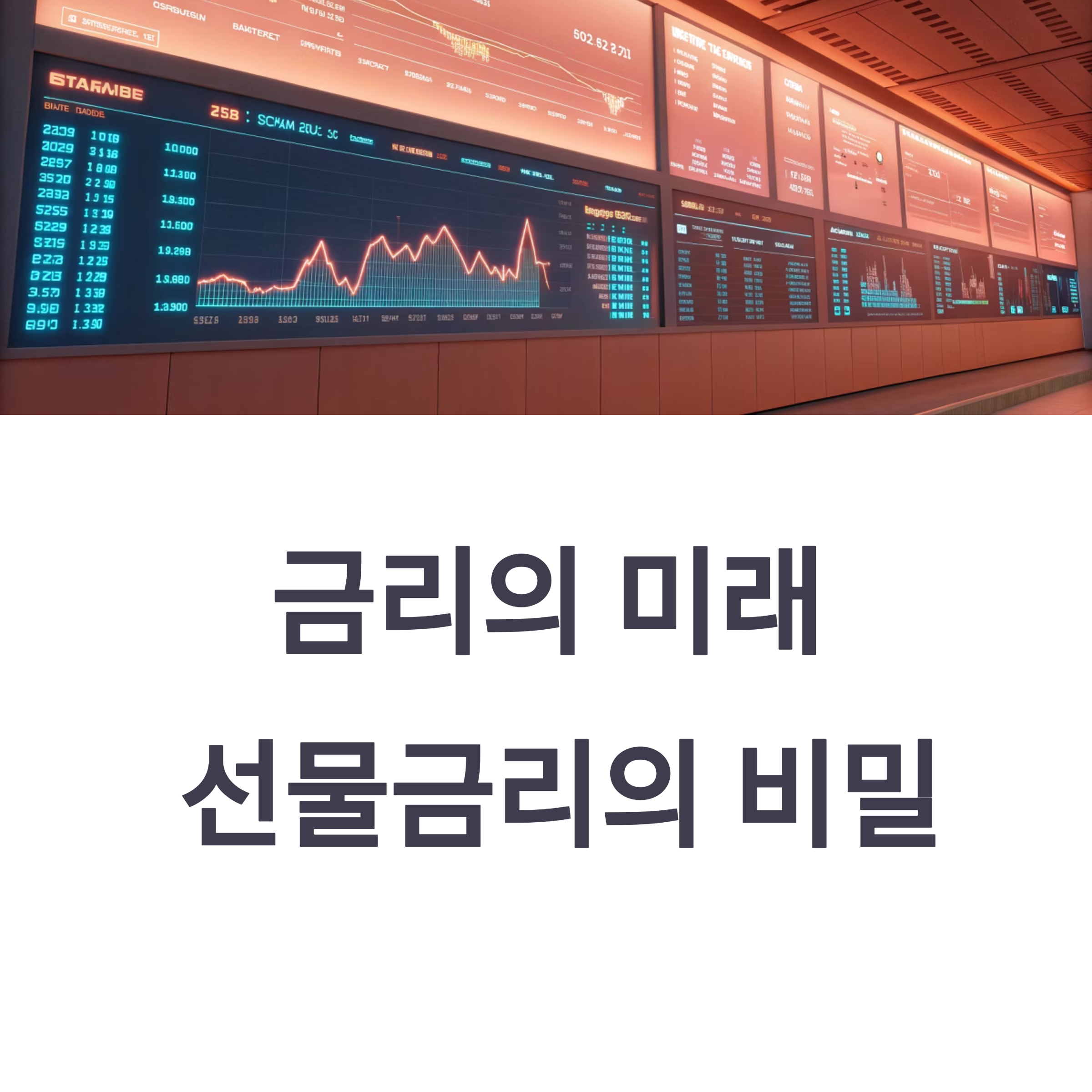 선물금리란? 금리 방향을 미리 예측하는 시장의 힌트