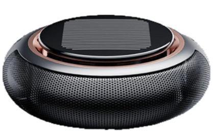 에이스티- 고급 태양열 차량용방향제 태양능 차량용향수 공기청정 알데히드제거 블랙 코롱향