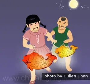 Carp- Shaped Lanterns by China highlights