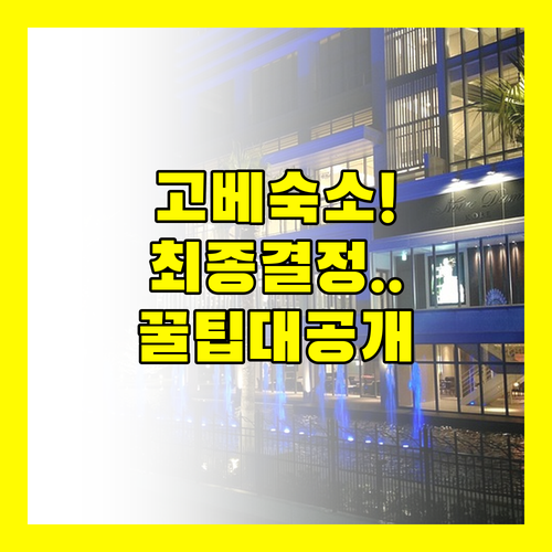 고베 숙소 베스트 3 렘 플러스 로얄..