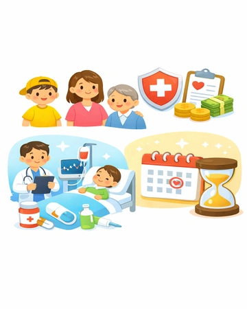 질병보험 보장 구조와 가입 기준 설명 이미지3