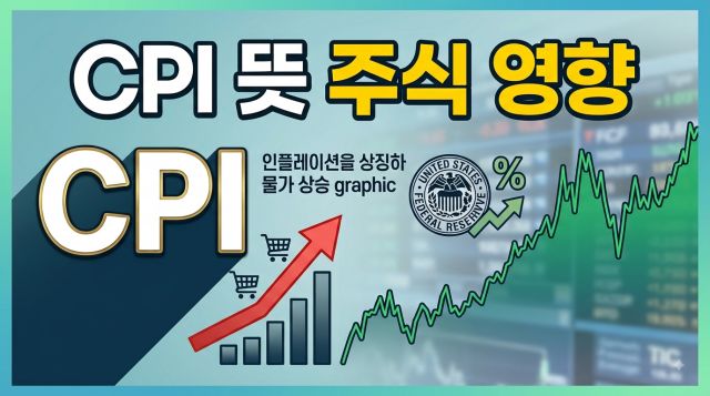 CPI 뜻과 미국 소비자물가지수가 주식시장과 금리에 미치는 영향