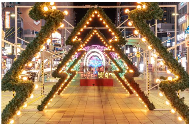 해운대 빛축제_비짓부산 제공