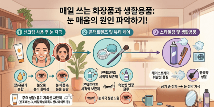 눈이 매운 이유