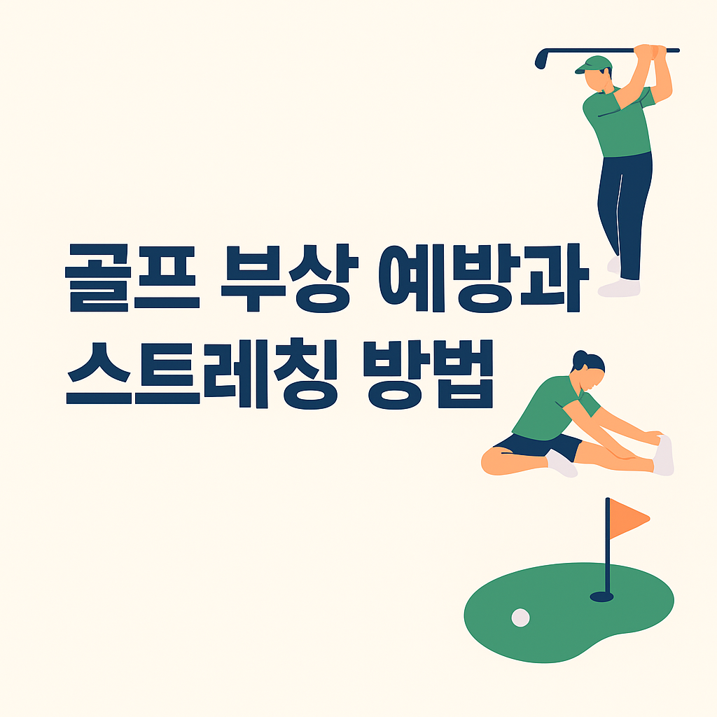 골프 부상 예방과 스트레칭 방법 가이드