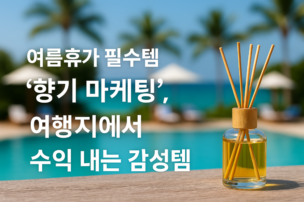 여름휴가 필수템 '향기 마케팅'
