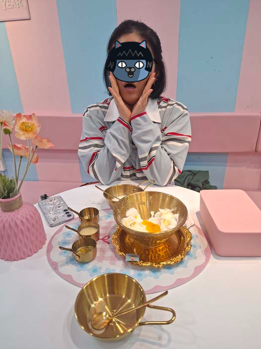 빙빙 빙수 양이 많아요.