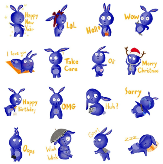 카카오톡 무료 이모티콘