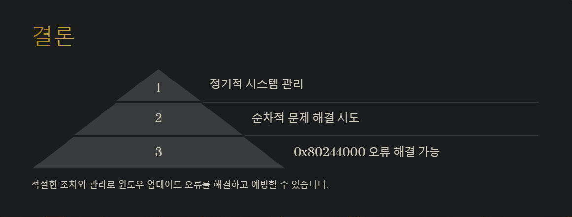 윈도우업데이트실패