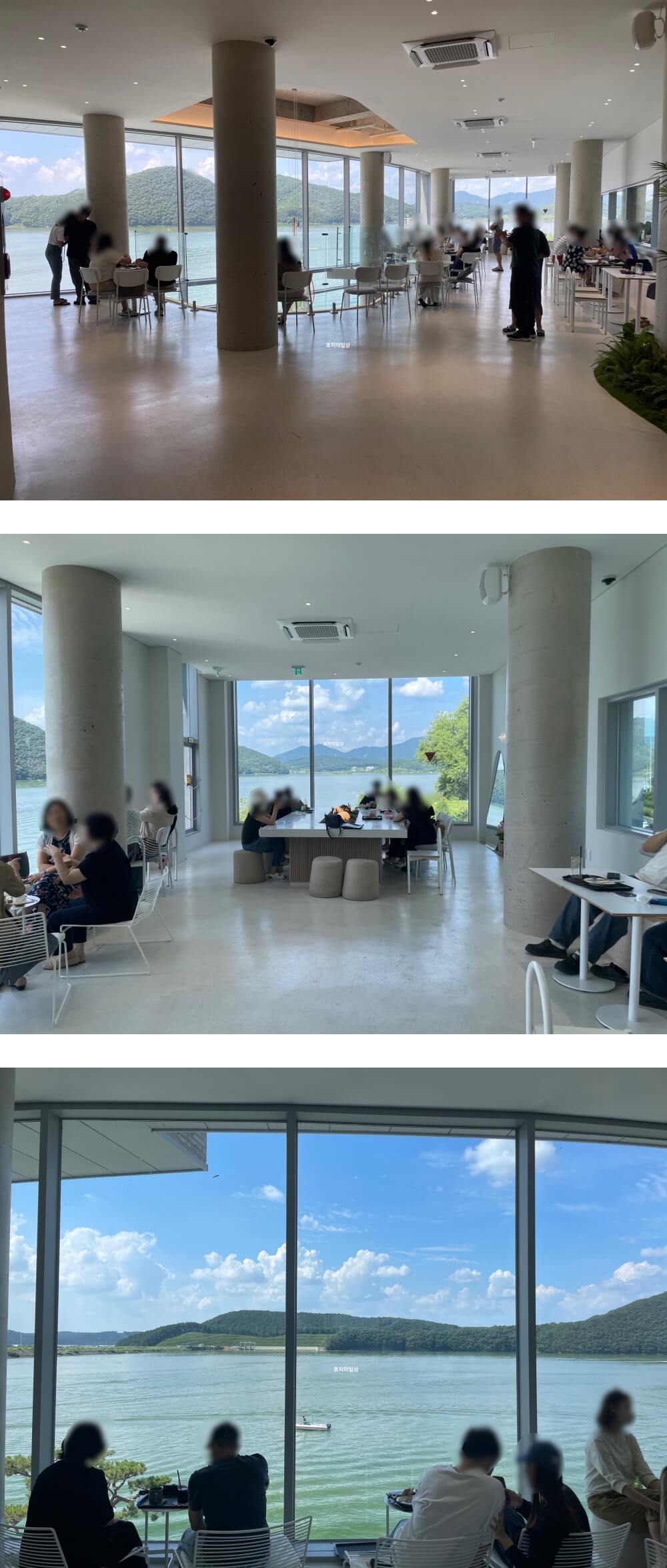 용인 이동 저수지 카페 맛집 그린 웨일 - 노키즈존 2층