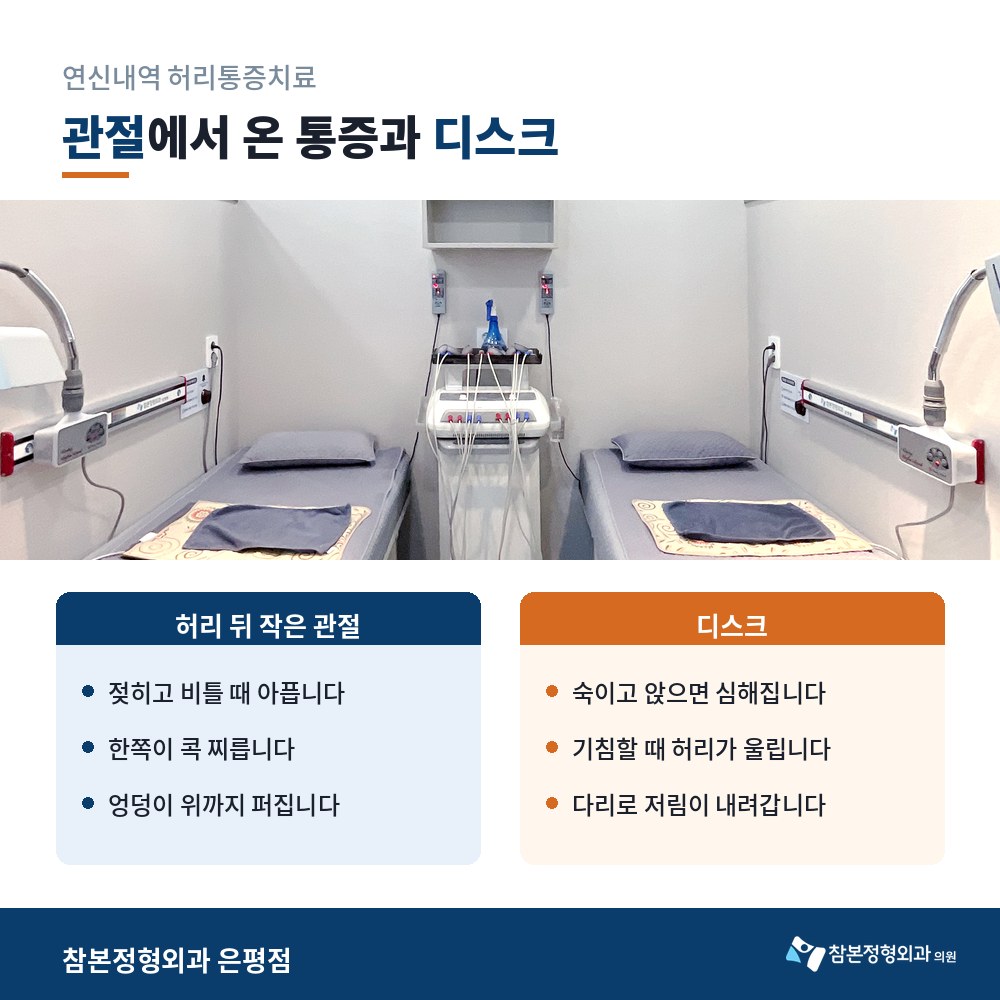 연신내역 허리통증치료 물리치료실