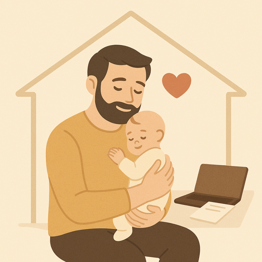 배우자 출산휴가 관련 사진