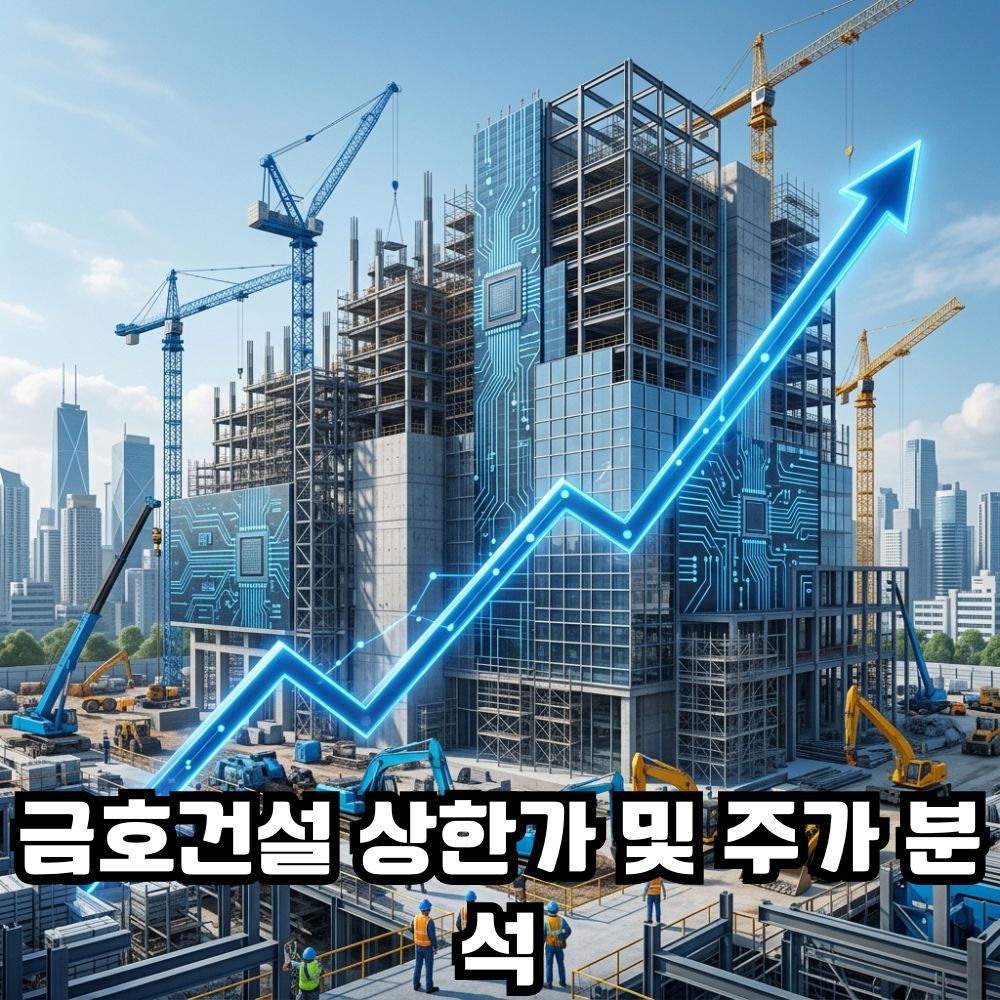 금호건설 상한가 및 주가 분석
