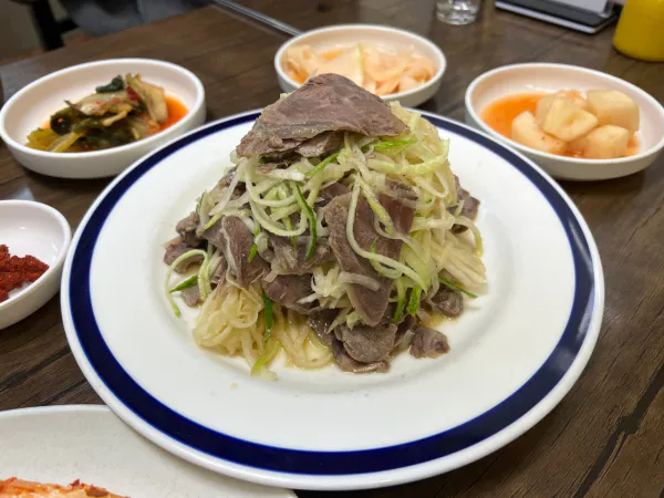 생생정보 전설의 맛 평양냉면 &amp; 돼지고기 수육 음식점 위치