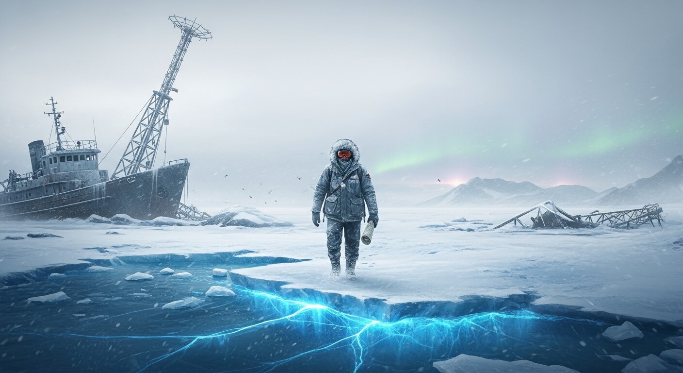 극지방 배경 포스트소설 관련 사진