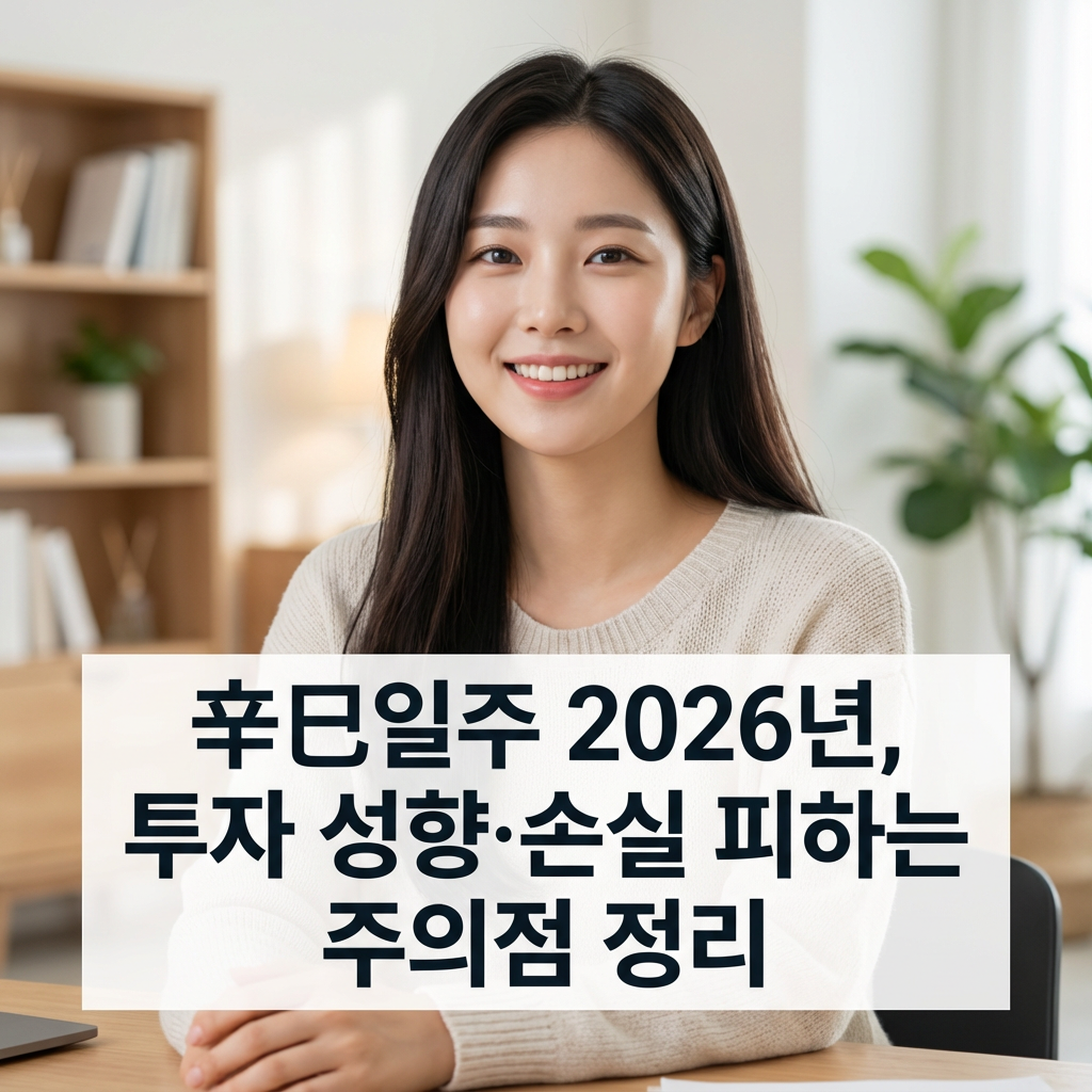 辛巳일주 2026년 ｜ 투자 성향&middot;손실 피하는 주의점 정리