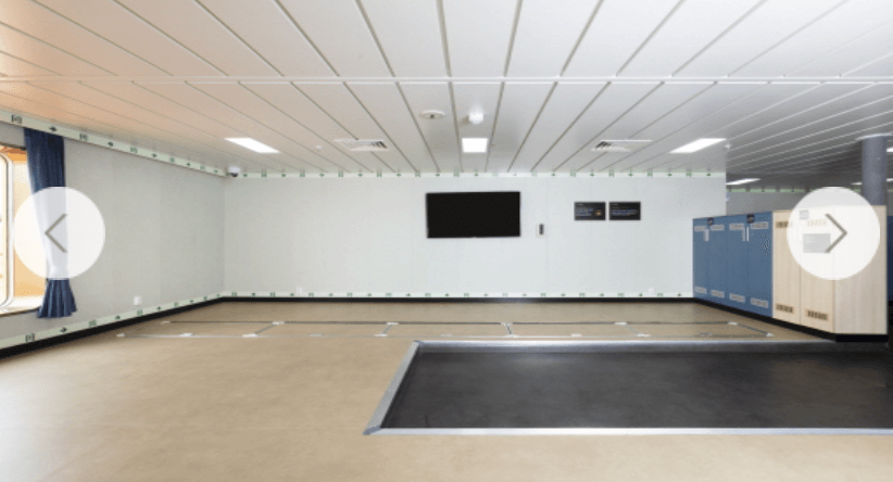 한일고속훼리 3등 객실2