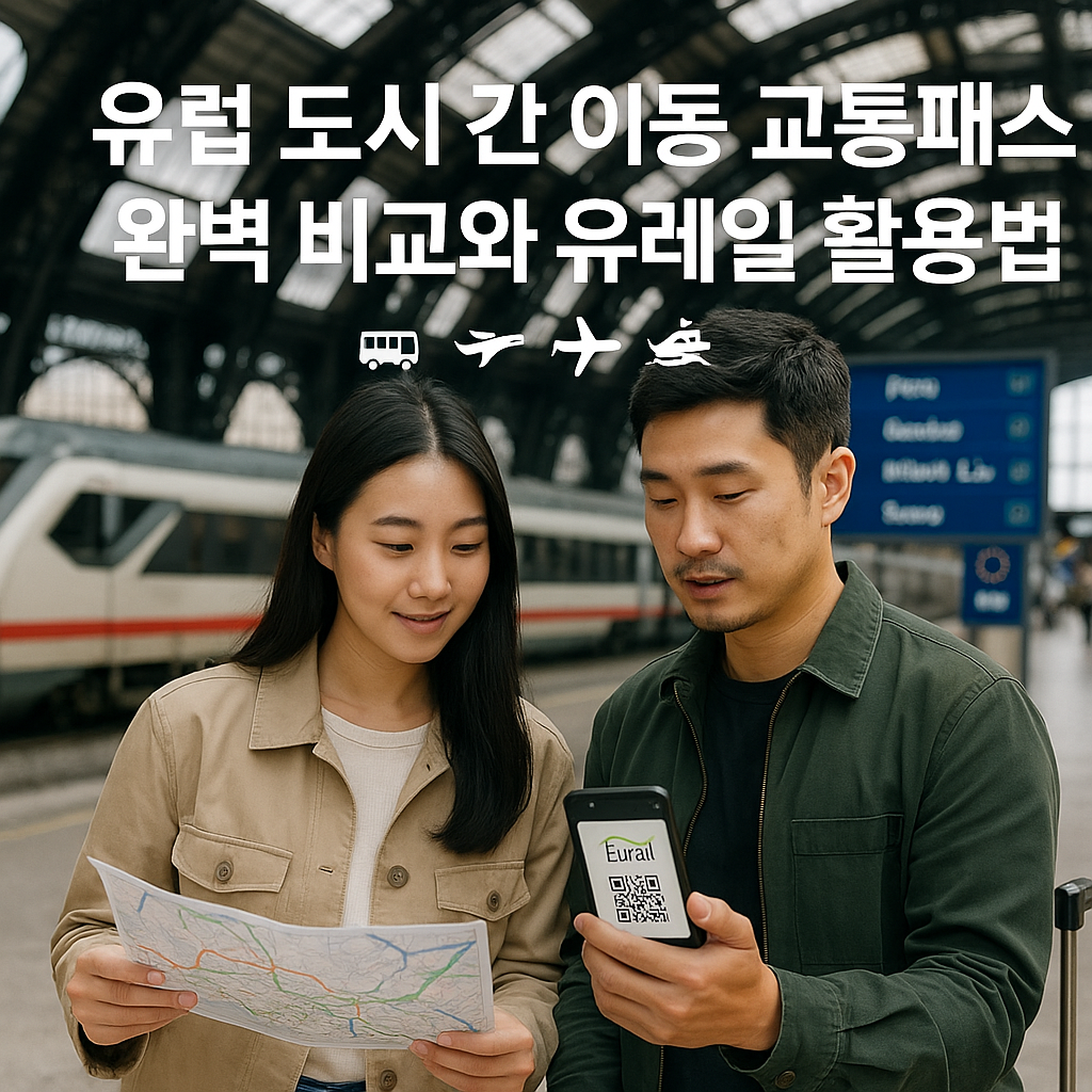 유럽 도시 간 이동 교통패스 완벽 비교와 유레일 활용법