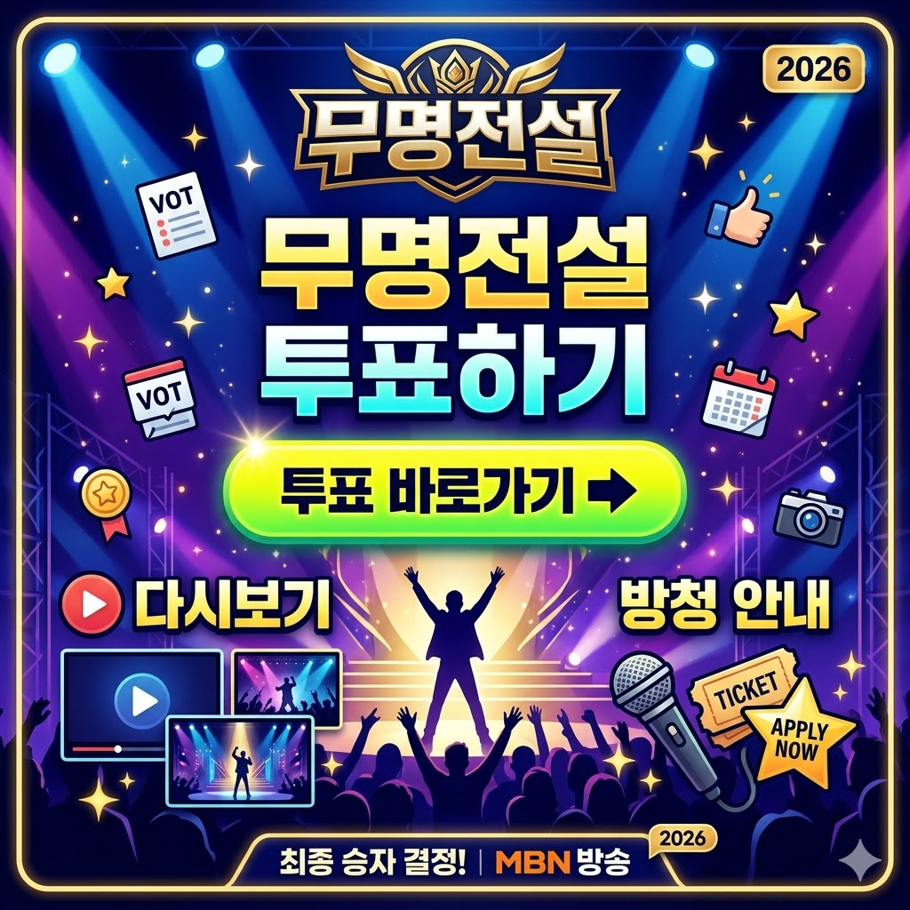 무명전설 투표 바로 가기